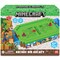 Minecraft: Arcade Air Hockey - Overworld - Core Series, 17" Motorized Tabletop Game, Iconic Sounds, Licensed Collectible Toy, Adults-Kids 3+, 2 Player